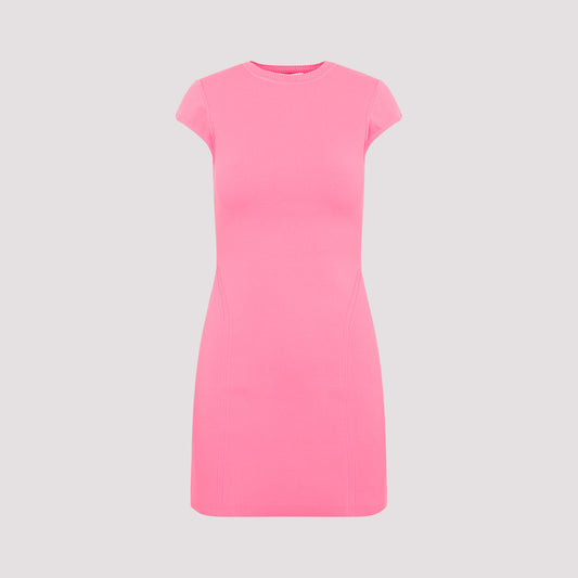 cap sleeve fitted mini dress-image-1