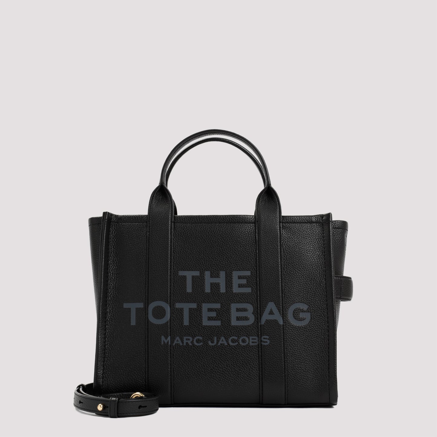 the leather medium tote bag-image-1