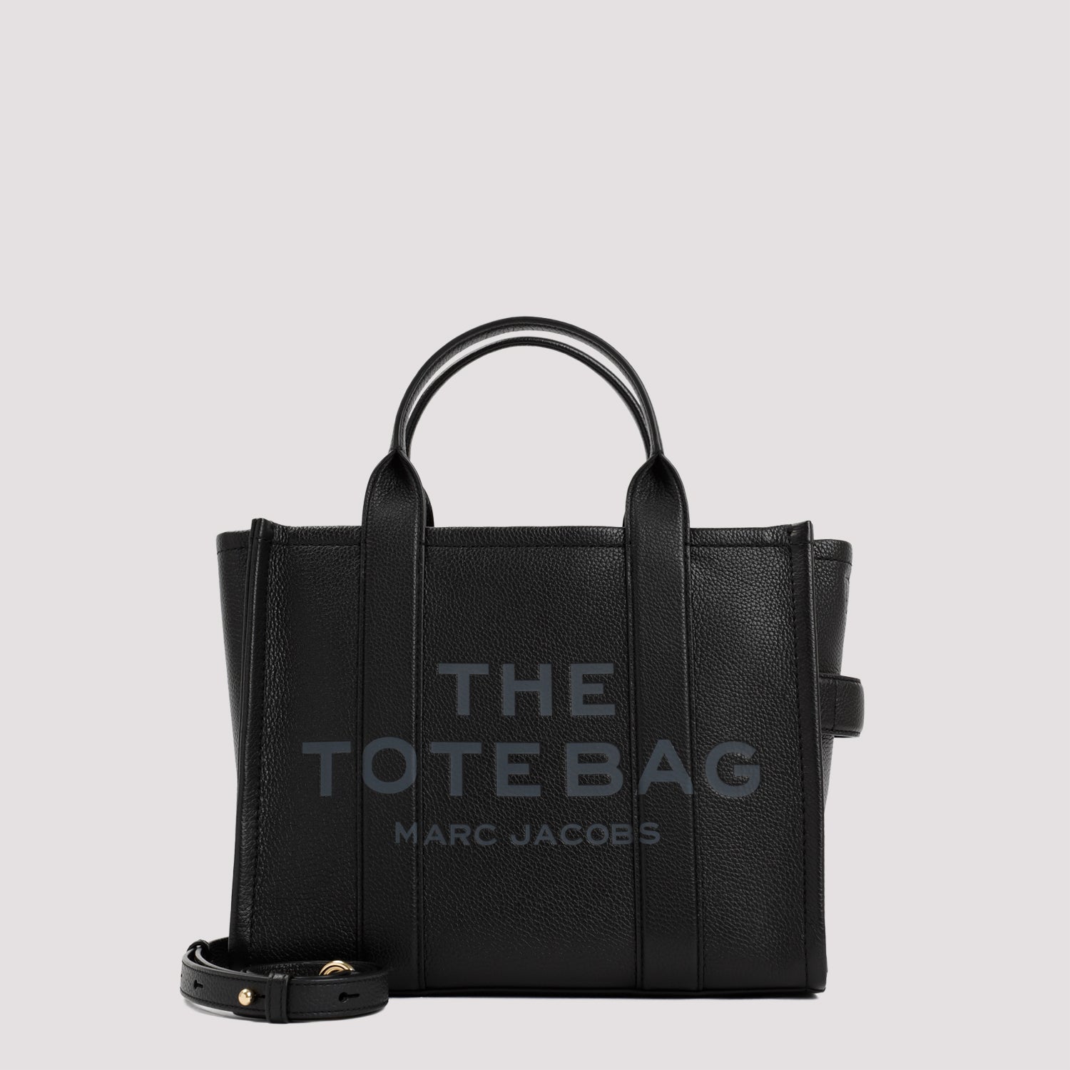 the leather medium tote bag-image-1