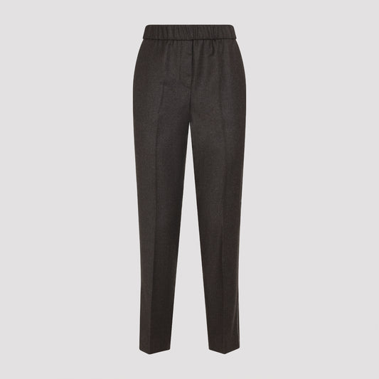 virgin wool pants-image-1