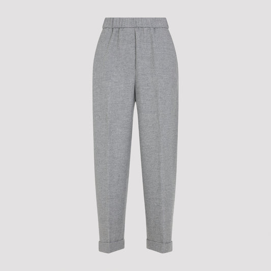 virgin wool pants-image-1