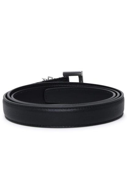 Leather belt