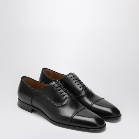 Greggo black lace-up shoes