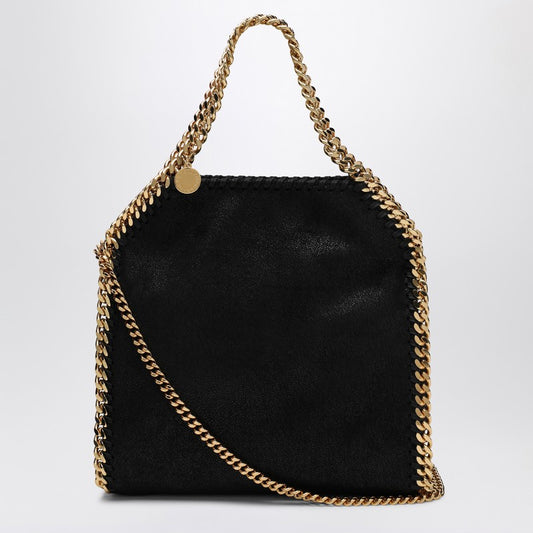 Black/gold Falabella Mini Tote Bag