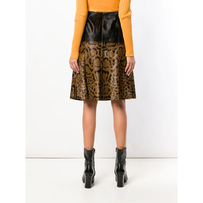 Leather Skirt Ferragamo
