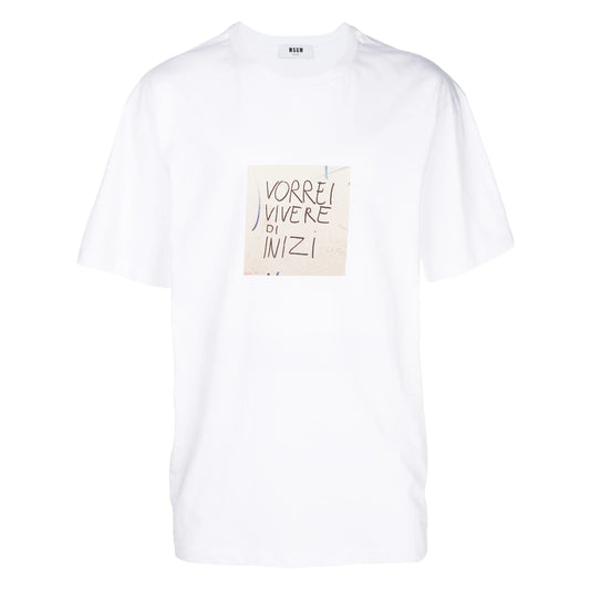 T-shirt Msgm