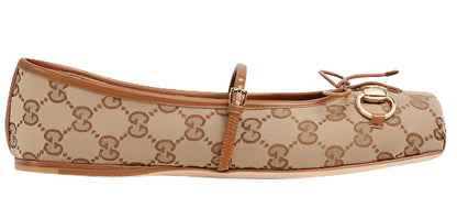 حذاء باليه مسطح على شكل حصان