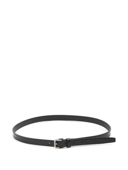 Leather belt