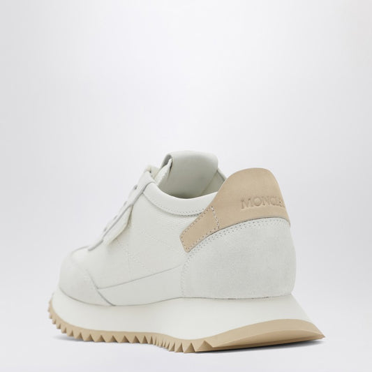 Pacey2 sneaker in white canvas and leather