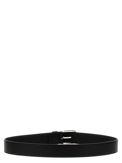 Leather belt