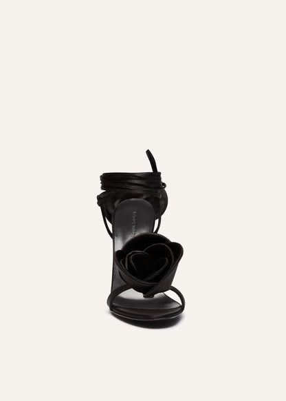 WRAP AROUND DOUBLE FLOWER SANDALS