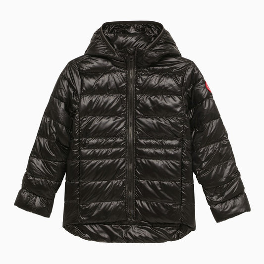 Cypress black nylon down jacket