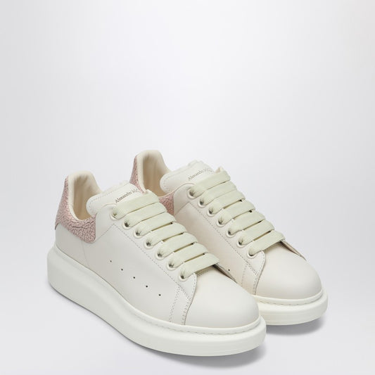 White/pink Oversized Sneakers