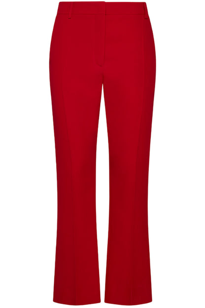 High Waist Cropped Trousers