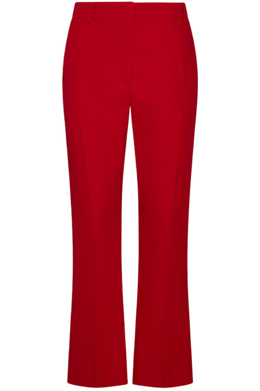 High Waist Cropped Trousers