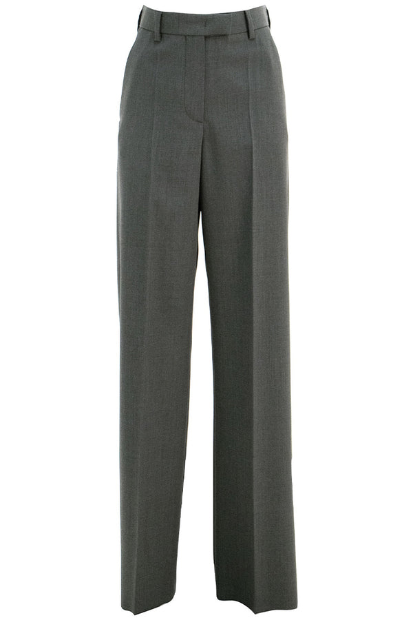 Active Gabardine Wide-Leg Trousers