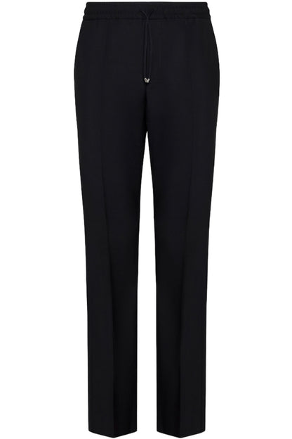Drawstring Straight Fit Trousers
