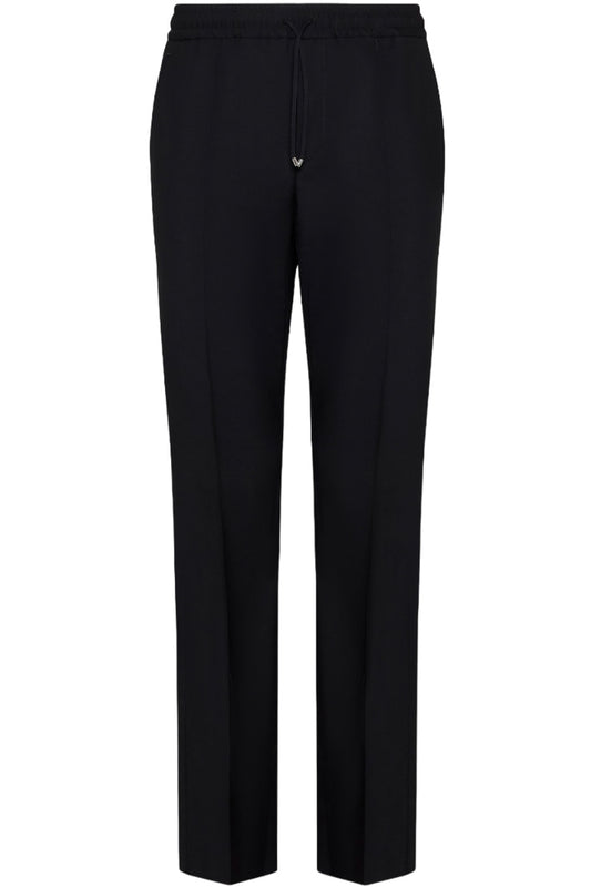 Drawstring Straight Fit Trousers
