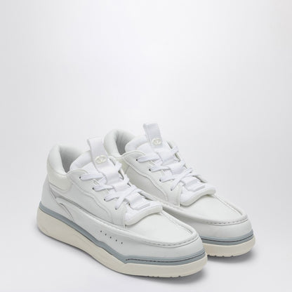 Mid-Top Runboot White Sneakers
