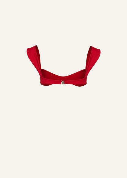 RETRO BUSTIER SWIM TOP
