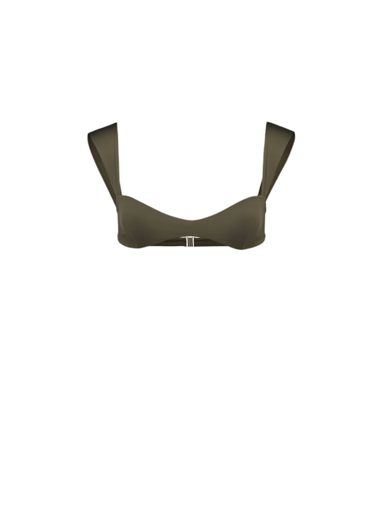 RETRO BUSTIER SWIM TOP