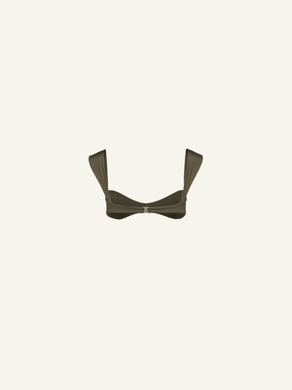 RETRO BUSTIER SWIM TOP