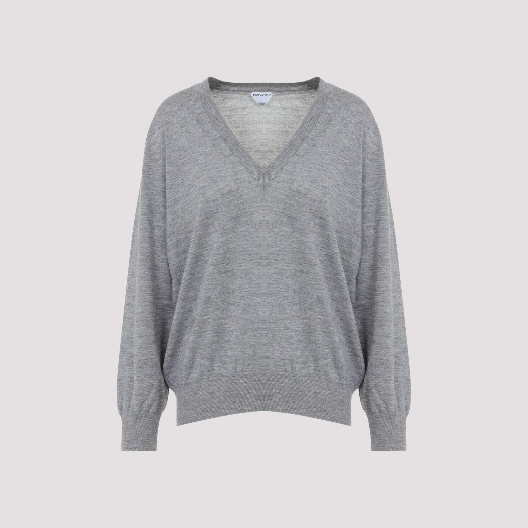 v neck cashmere sweater-image-3