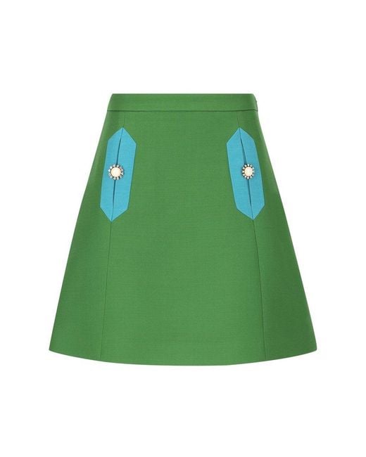 CREPE COUTURE SKIRT