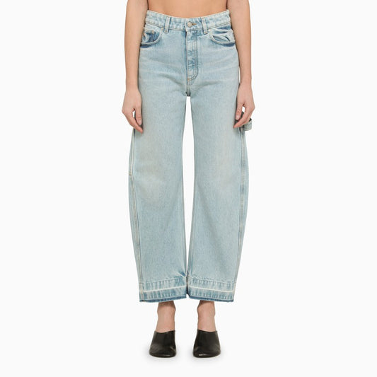 Light blue denim jeans