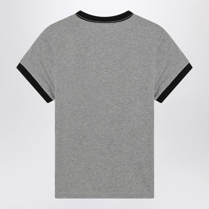 Gray Cotton T-shirt