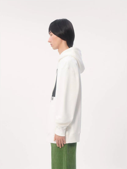 CHEZ PRINTED COTTON HOOD