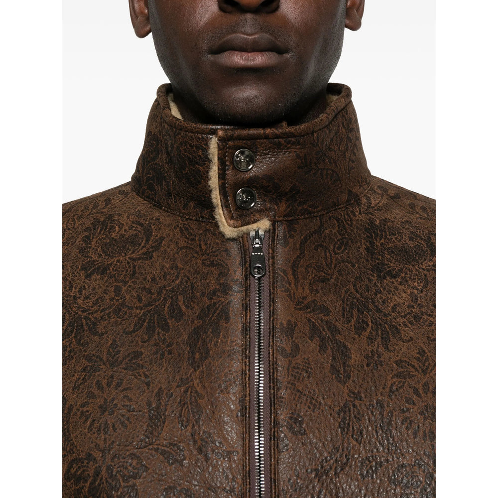Leather Outerwear Etro