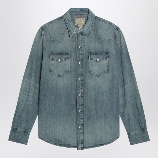Blue Denim Shirt