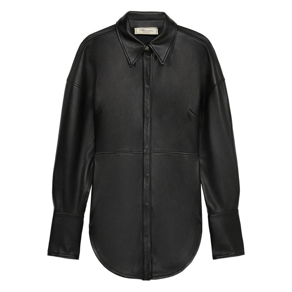 Leather Shirt Blumarine