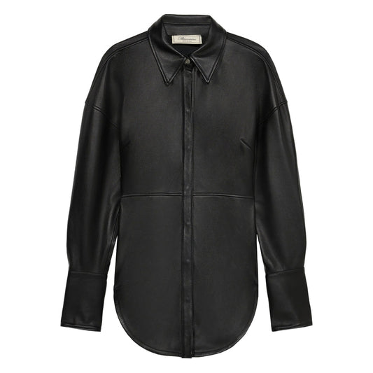 Leather Shirt Blumarine