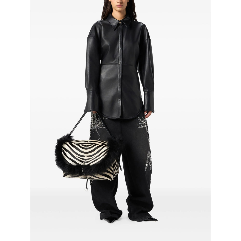 Leather Shirt Blumarine