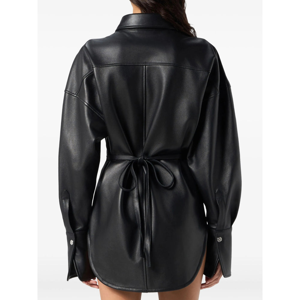 Leather Shirt Blumarine
