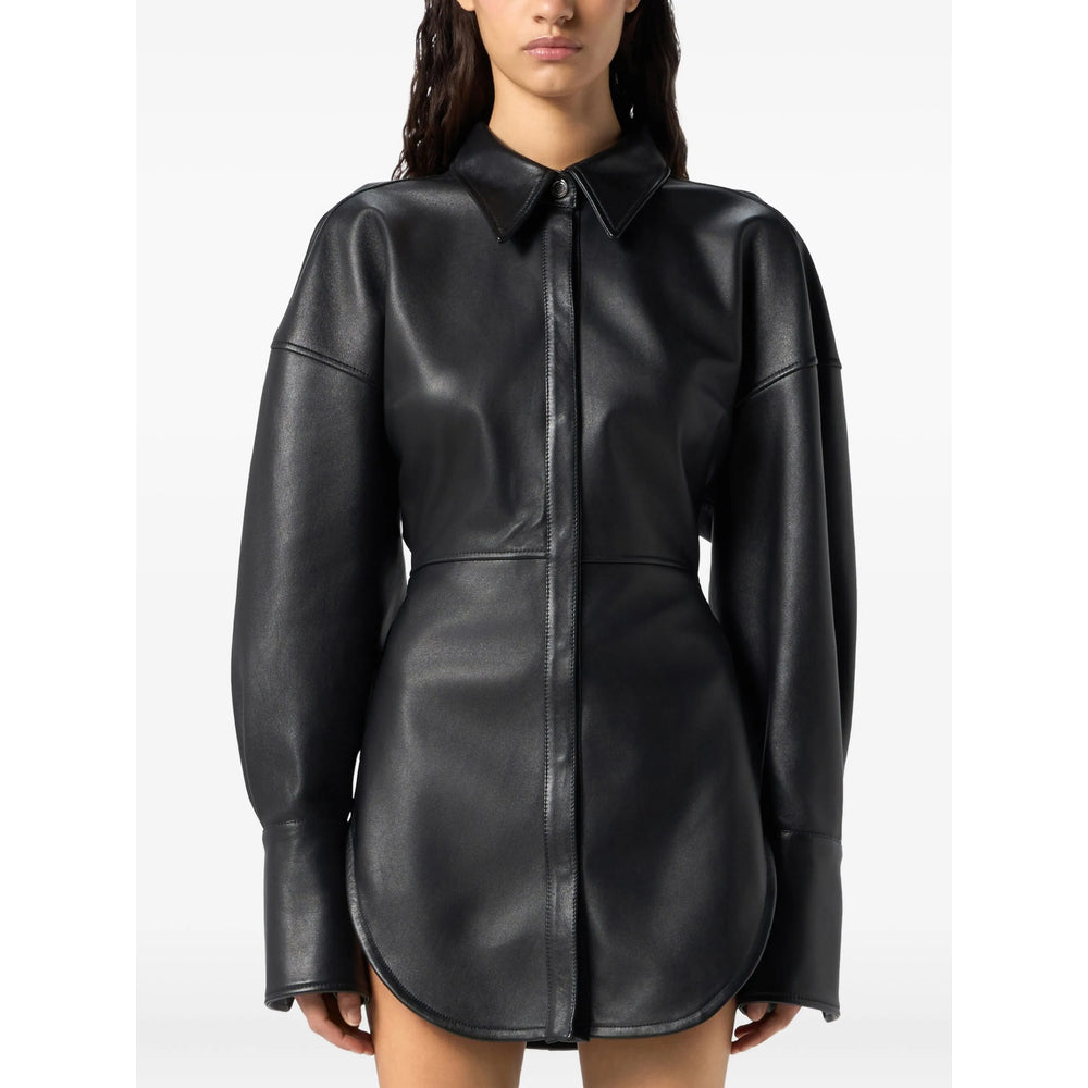 Leather Shirt Blumarine