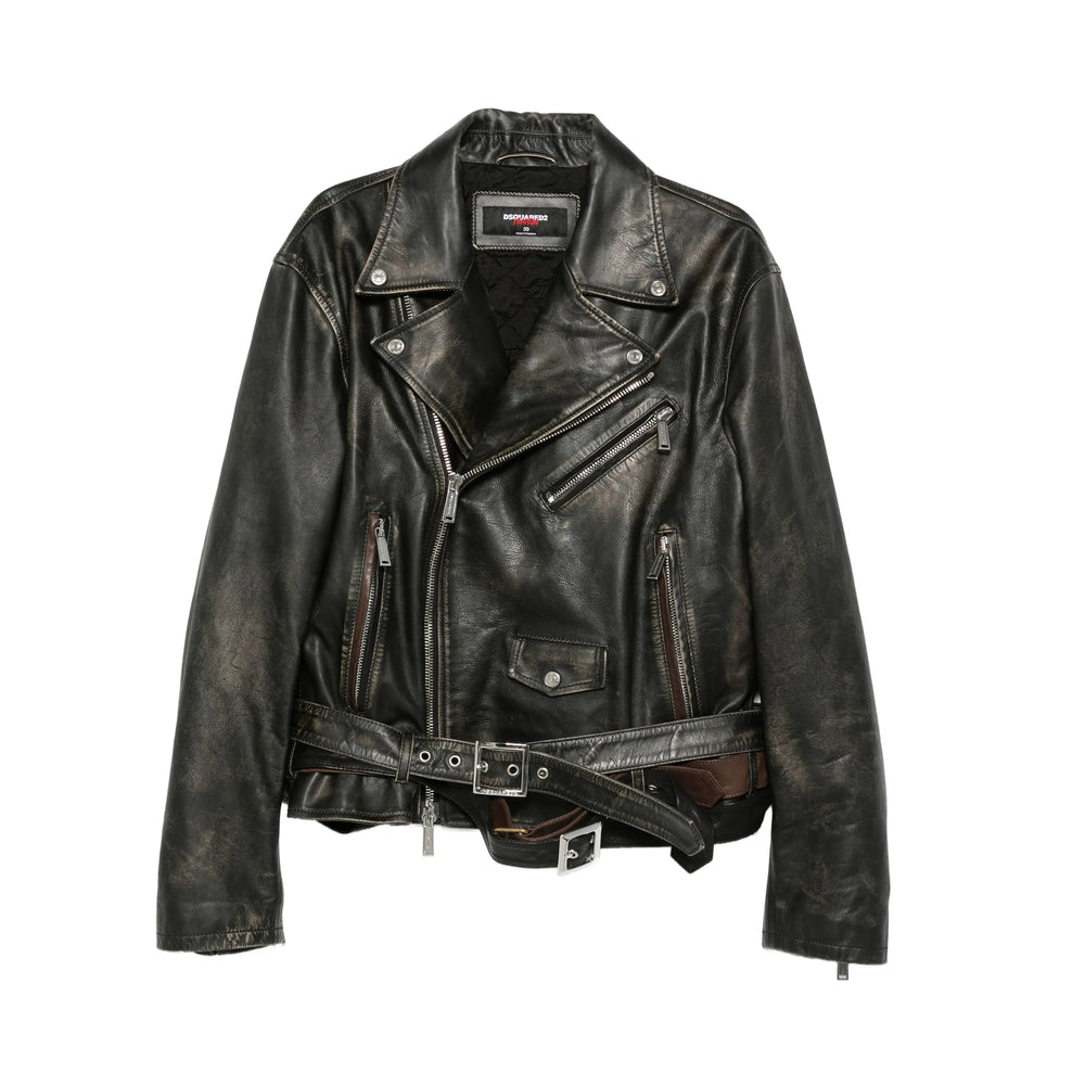 Leather Outerwear Dsquared2