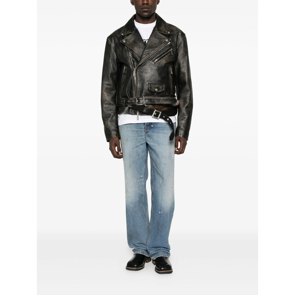 Leather Outerwear Dsquared2