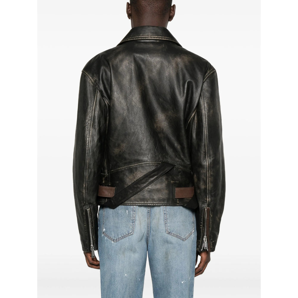 Leather Outerwear Dsquared2
