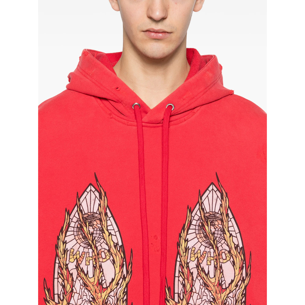 Sweatshirt Who Decides War