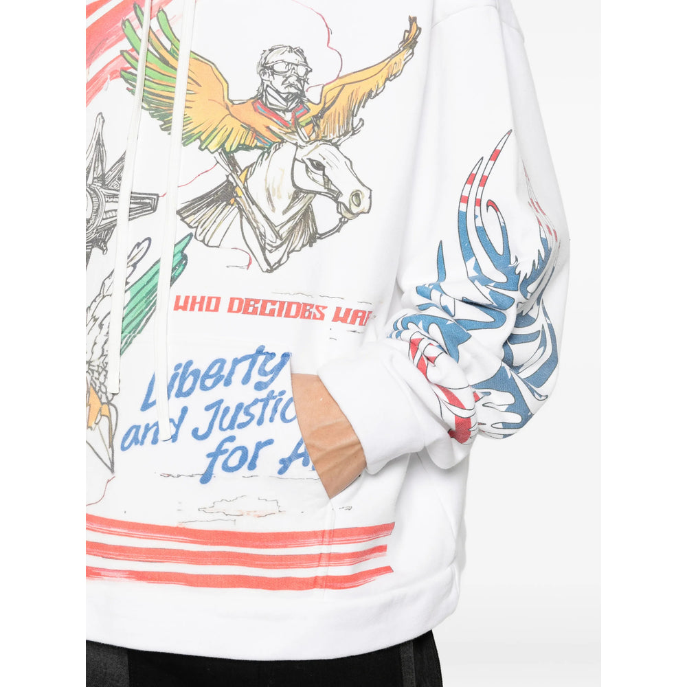 Sweatshirt Who Decides War