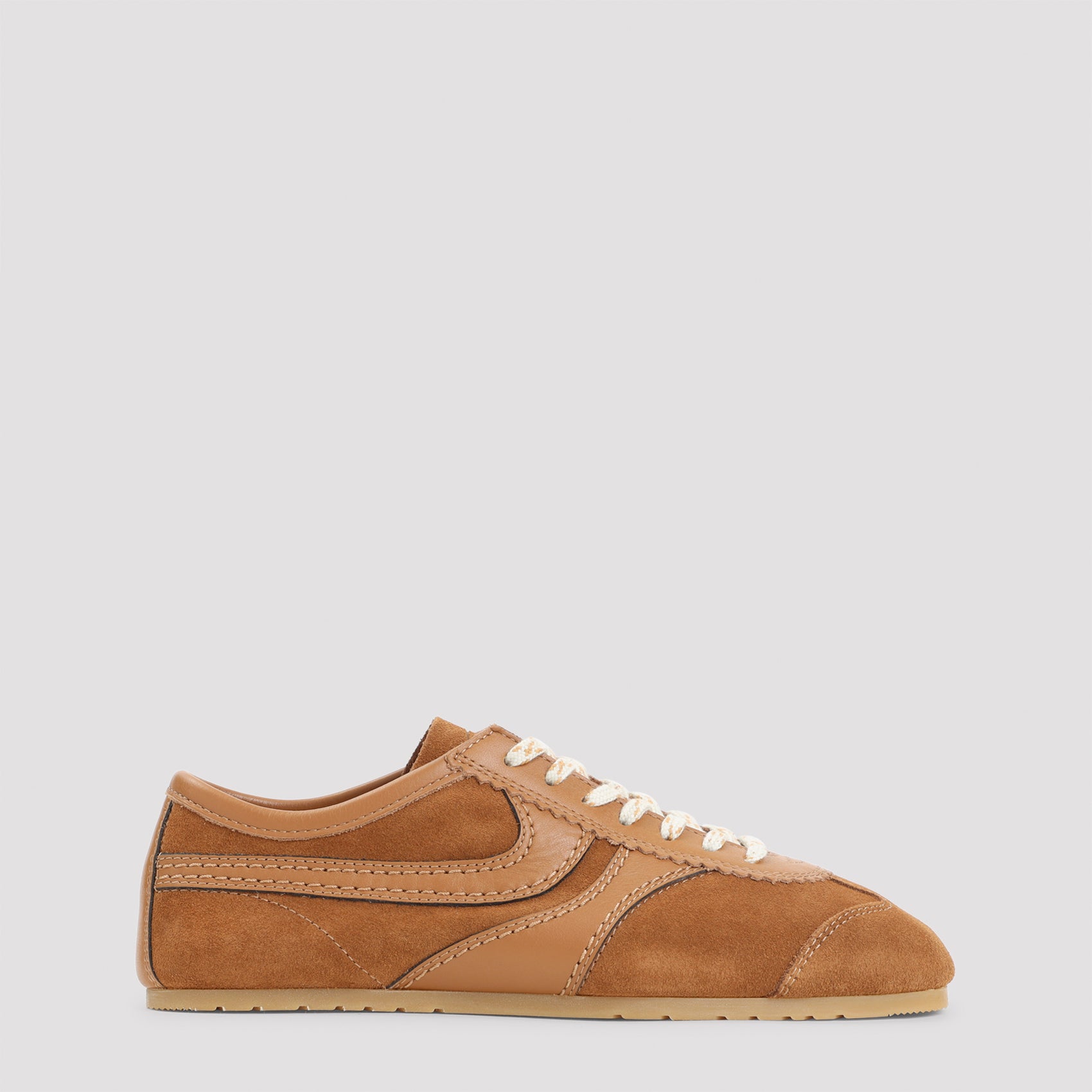calf leather sneakers-image-1