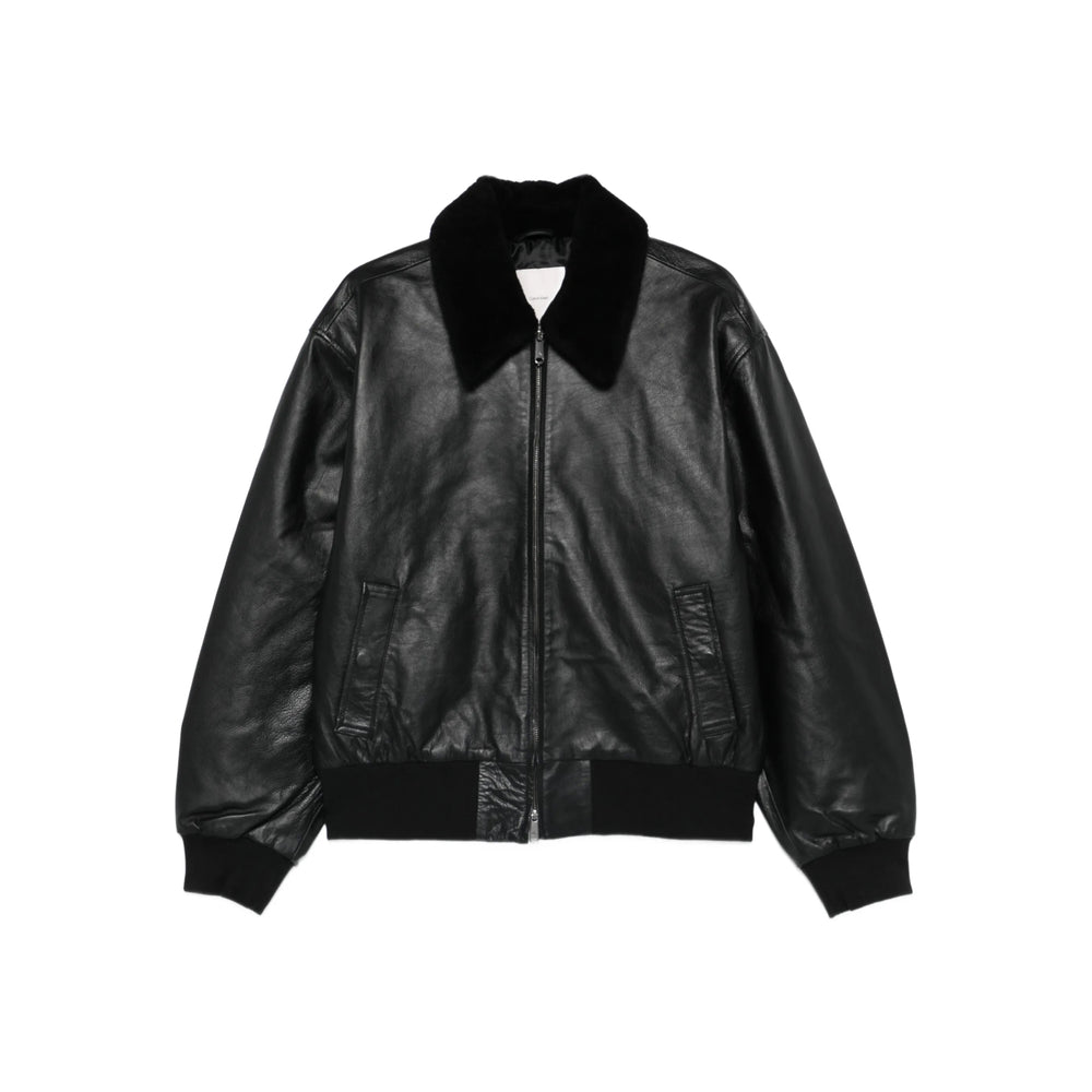 Leather Outerwear Calvin Klein
