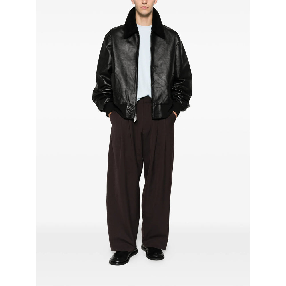 Leather Outerwear Calvin Klein