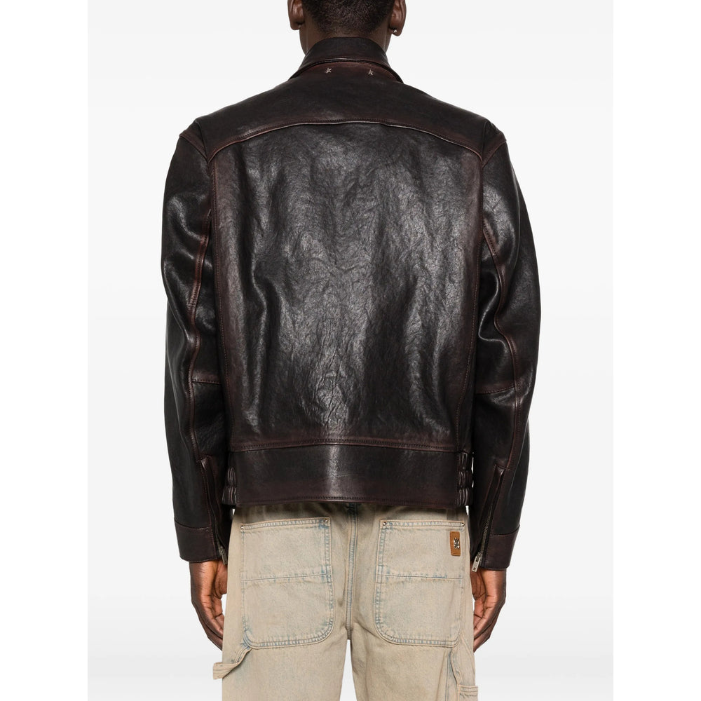Leather Outerwear Golden Goose