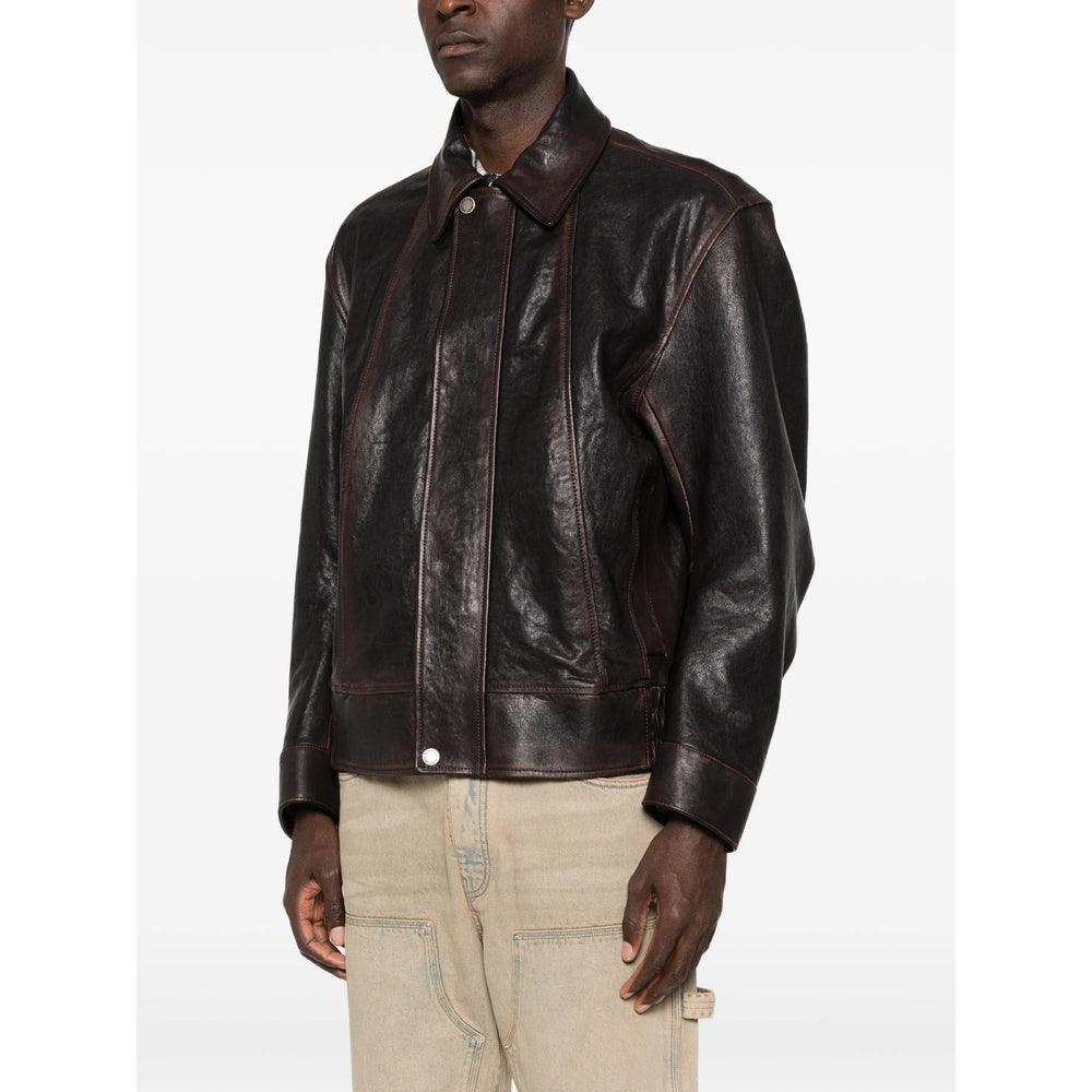Leather Outerwear Golden Goose