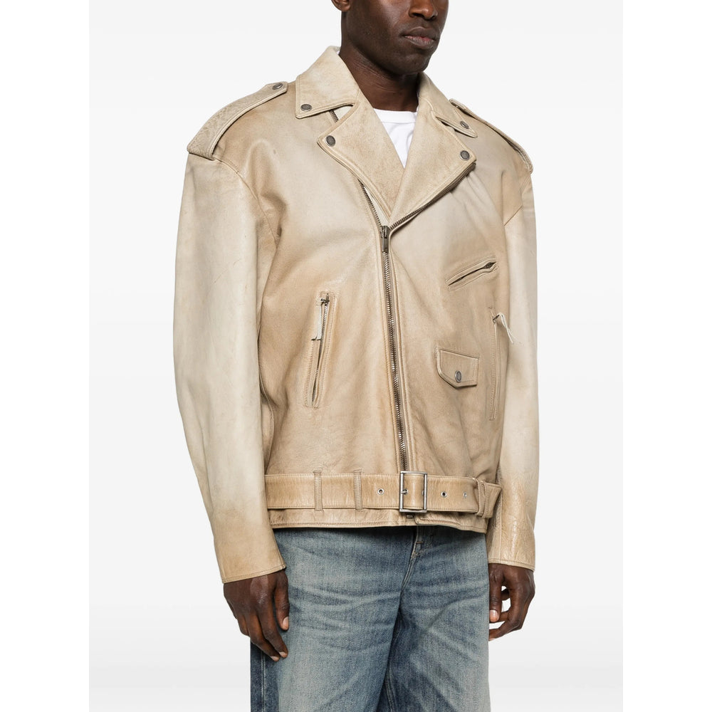 Leather Outerwear Golden Goose