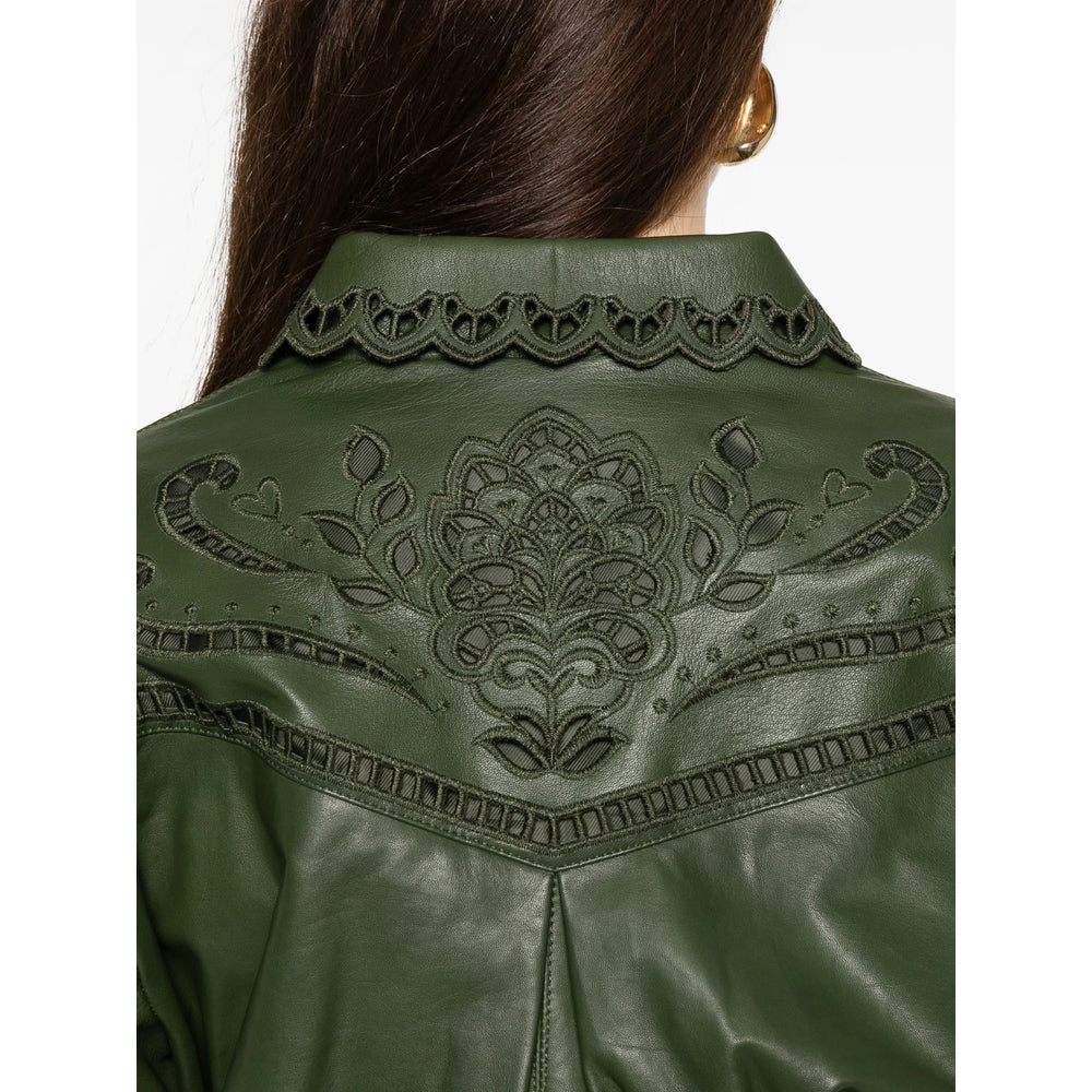 Leather Outerwear Farm Rio